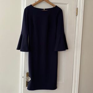 Beautiful Calvin Klein navy dress.